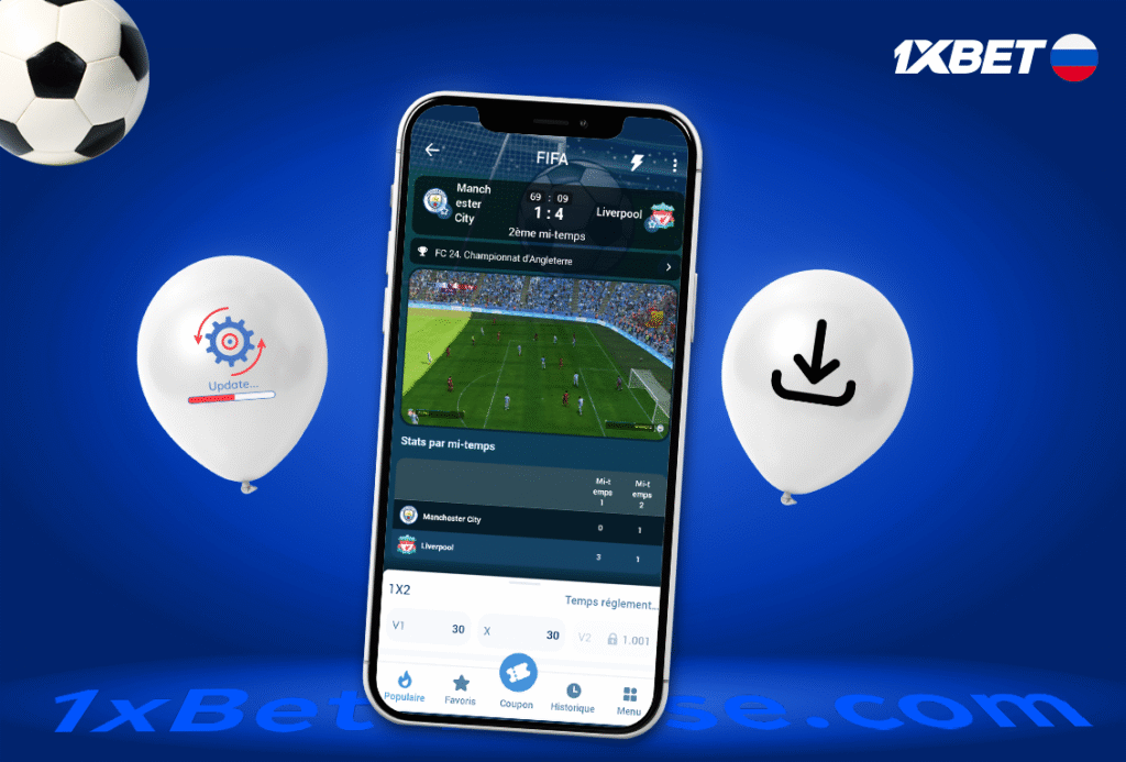 Télécharger 1xbet fifa russe apk dernière version 2025