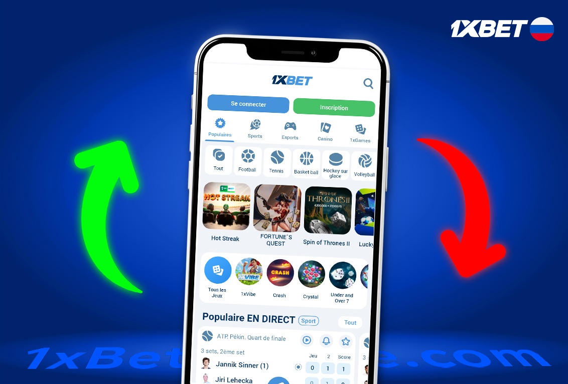 Les problèmes courants lors des transactions (D & R) sur 1xbet Russe et solutions