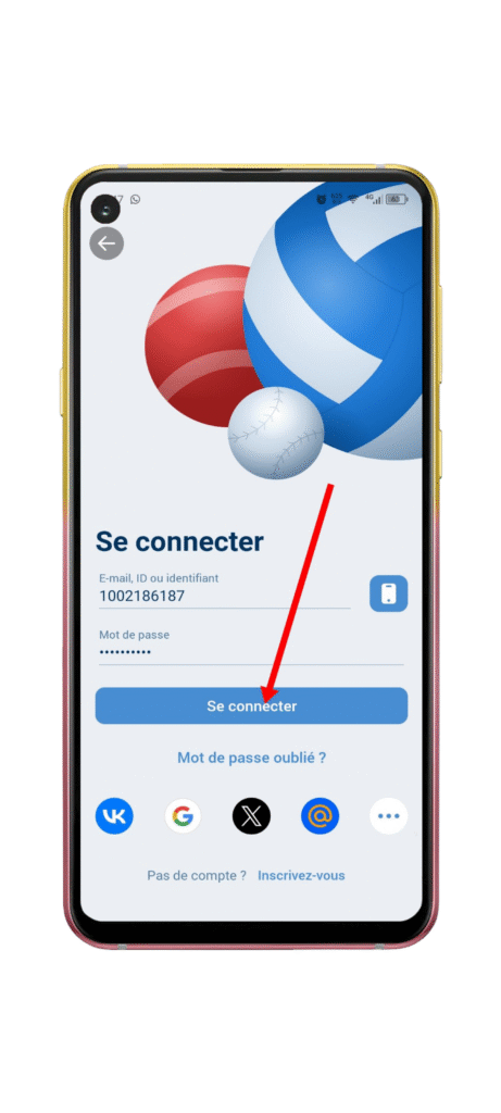Se connecter à son compte 1xbet Russe