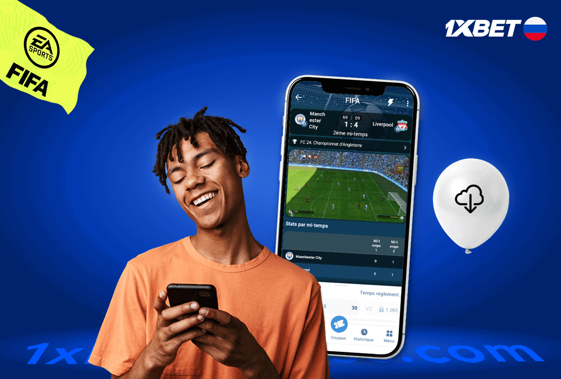 Comment télécharger FIFA 23 1xbet russe en APK ?