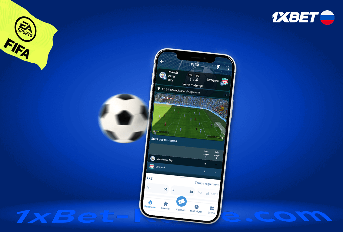 Qu’est-ce que le pari score exact sur 1xbet russe FIFA 23 ?